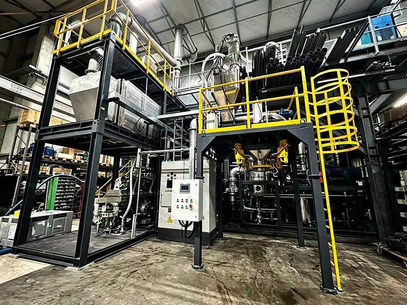 Full Modular MVR Crystallization Skid Layout Full Modular MVR Crystallization Skid Layout